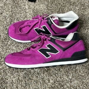 New balance classic women’s 574 Sz 12 pink purple